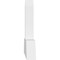 Ekena Millwork Portland Architectural Grade PVC Gable Bracket, 36"W x 13 1/2"H x 2"D x 4"F, 9/12 Pitch GBP036X14X0204POR00 - alternate 3